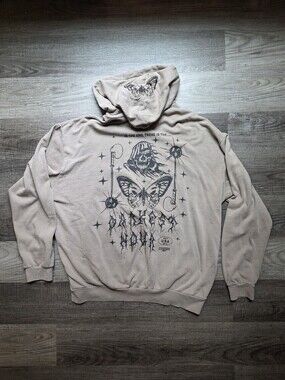 ASOS Men's Graphic Hoodie - Sand